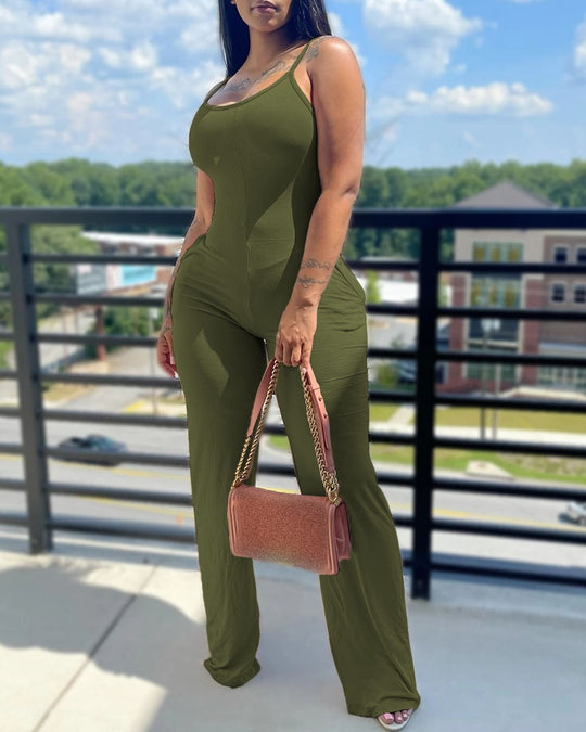 Damen Jumpsuit im modernen Streifenlook Heidi-Mode