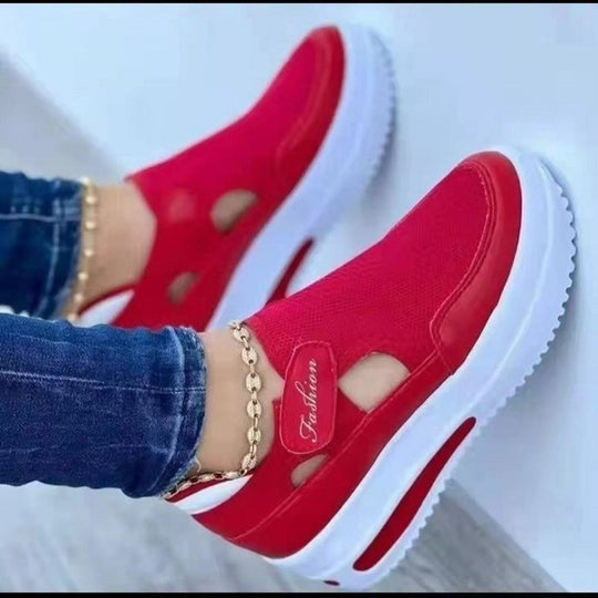 Damen Leichte Atmungsaktive Slip-On Sneakers Heidi-Mode