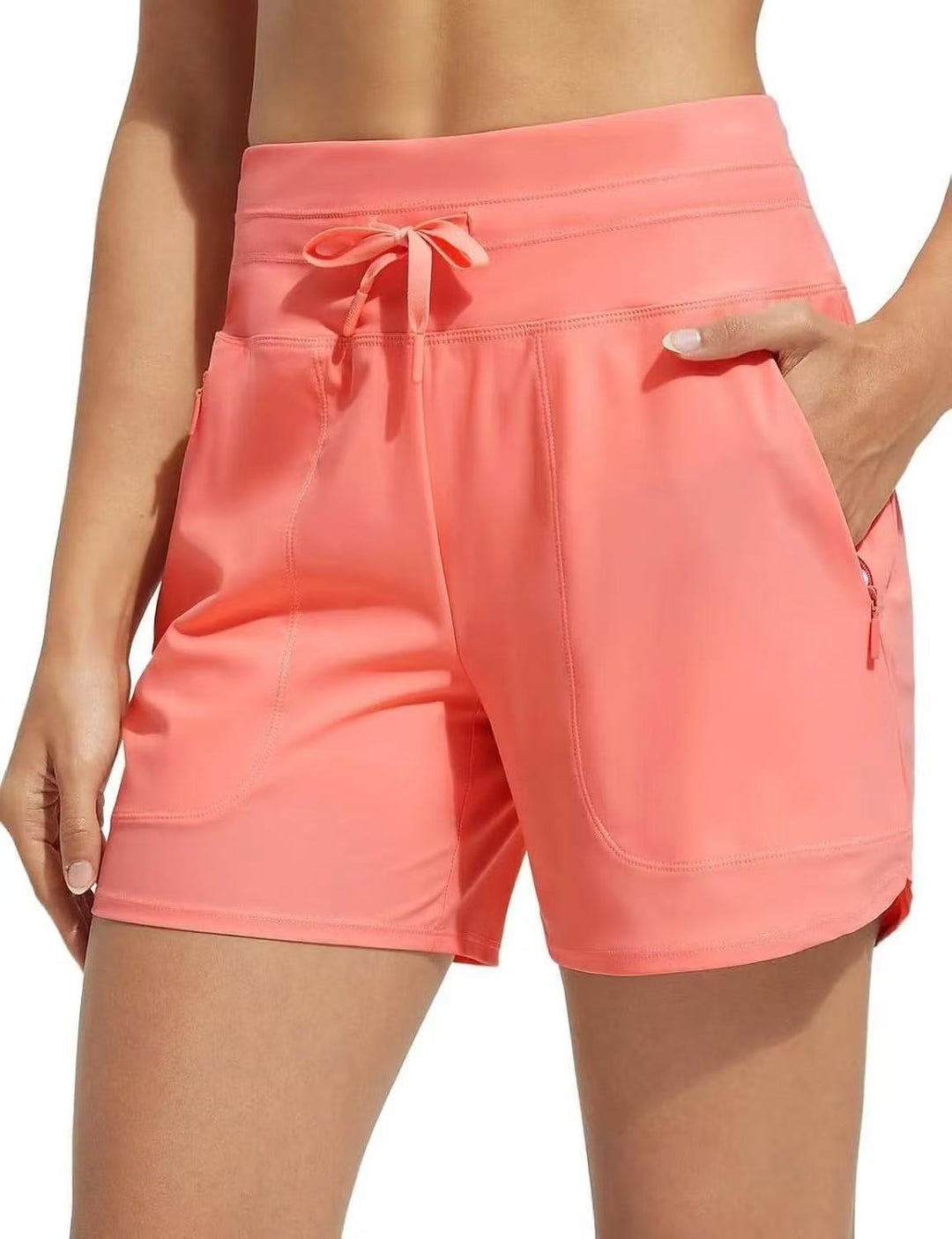 Damen Performance aktive Shorts mit integriertem Boxershorts-Futter Heidi-Mode