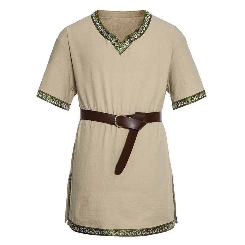 Femme Elegante Kurzarm-Tunika Kleid Heidi-Mode