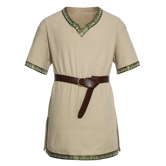 Femme Elegante Kurzarm-Tunika Kleid Heidi-Mode