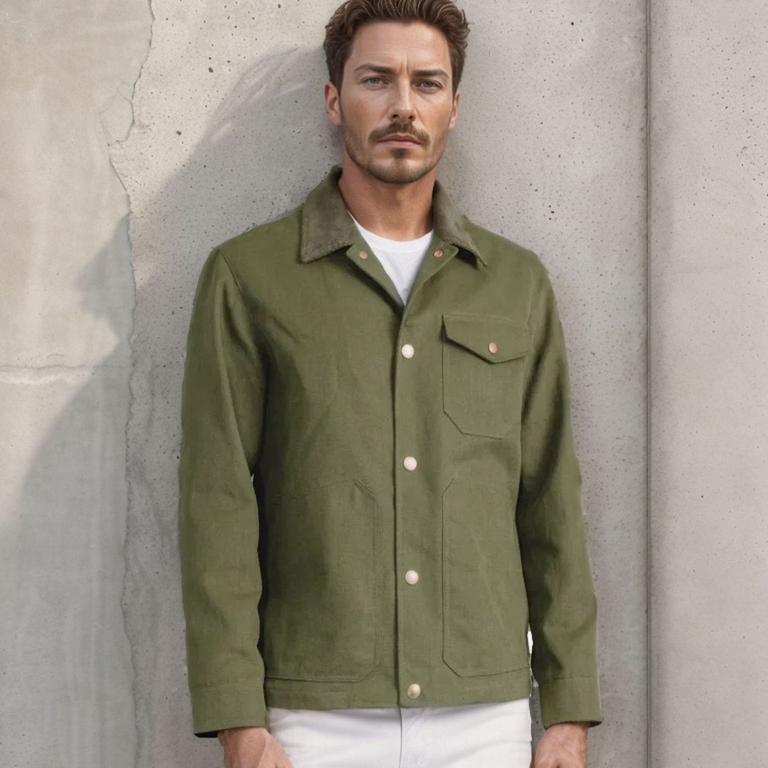 Herren trendige Jeansjacke Heidi-Mode