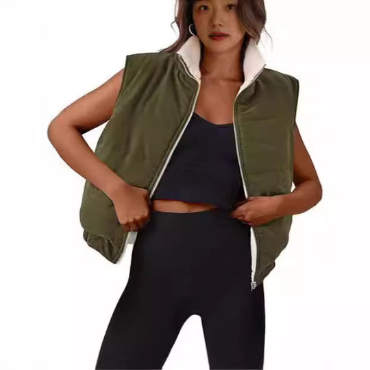 Damen Stepp-Weste mit weichem Innenteil Heidi-Mode