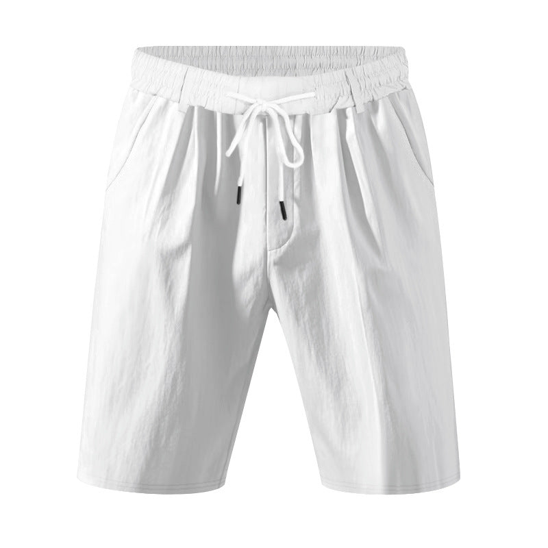Damen bequeme Sweatshorts mit verstellbarem Bund und Seitentaschen Heidi-Mode