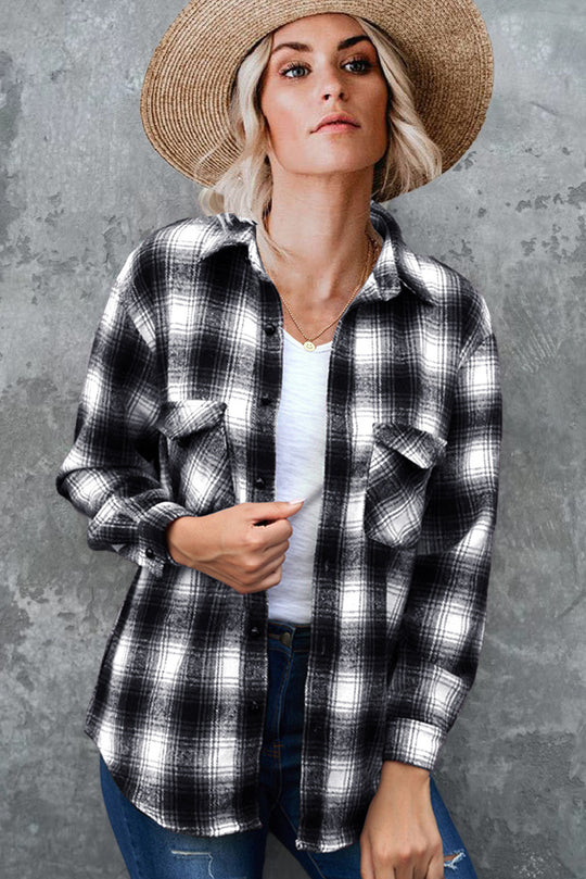 Damen Flanellhemd Heidi-Mode