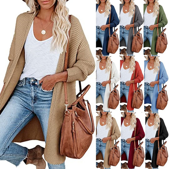 Damen Strickmantel Heidi-Mode