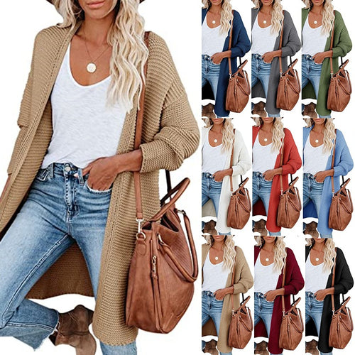 Damen Strickmantel Heidi-Mode