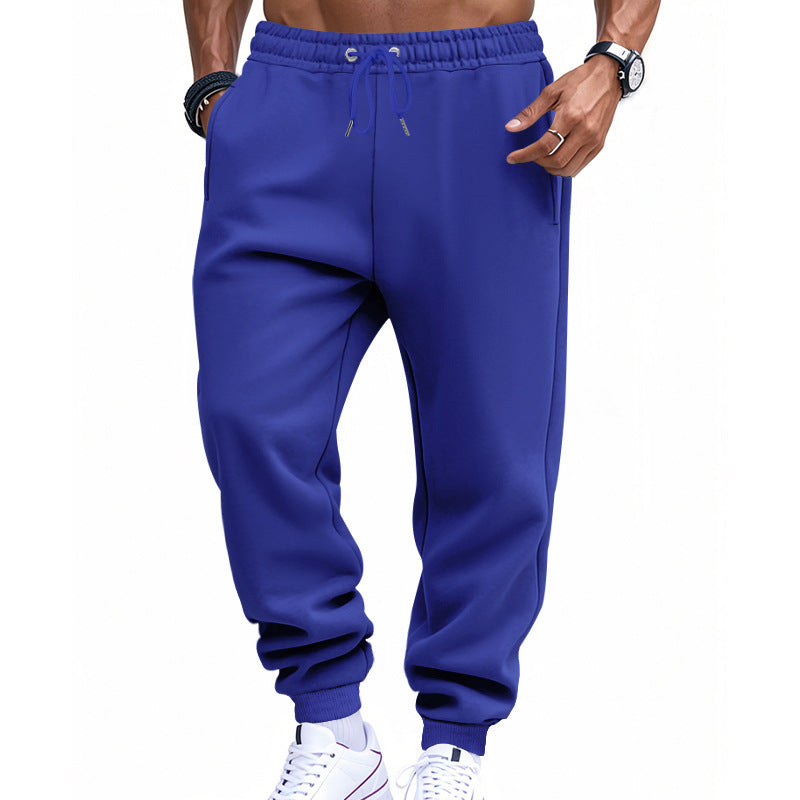 Herren bequeme Jogginghose mit elastischem Bund und praktischen Seitentaschen Heidi-Mode