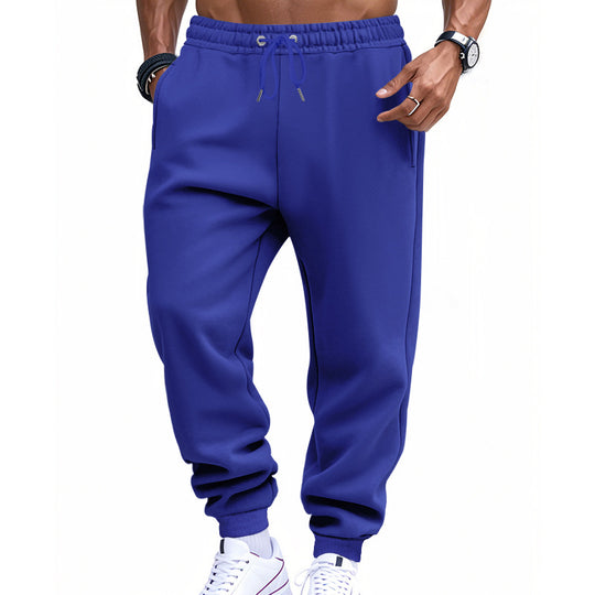 Herren bequeme Jogginghose mit elastischem Bund und praktischen Seitentaschen Heidi-Mode