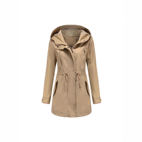 Damen Funktionsjacke mit verstellbarem Bund und Reißverschluss Heidi-Mode