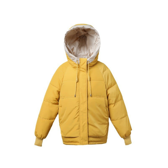 Damen modische Steppjacke mit abnehmbarer Kapuze und komfortabler Passform Heidi-Mode