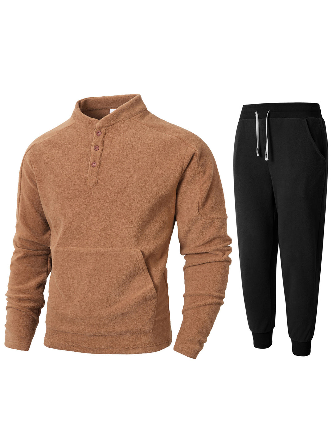 Herren Fleece Freizeitanzug Heidi-Mode