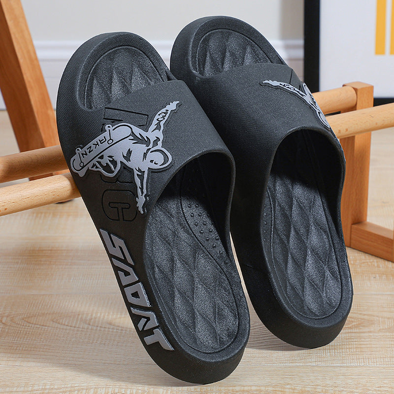 Damen Sportliche Badeschuhe im Skate-Design Heidi-Mode