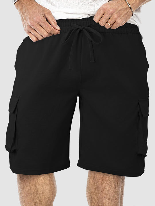 Herren Cargo-Shorts mit praktischen Seitentaschen und verstellbarem Bund Heidi-Mode