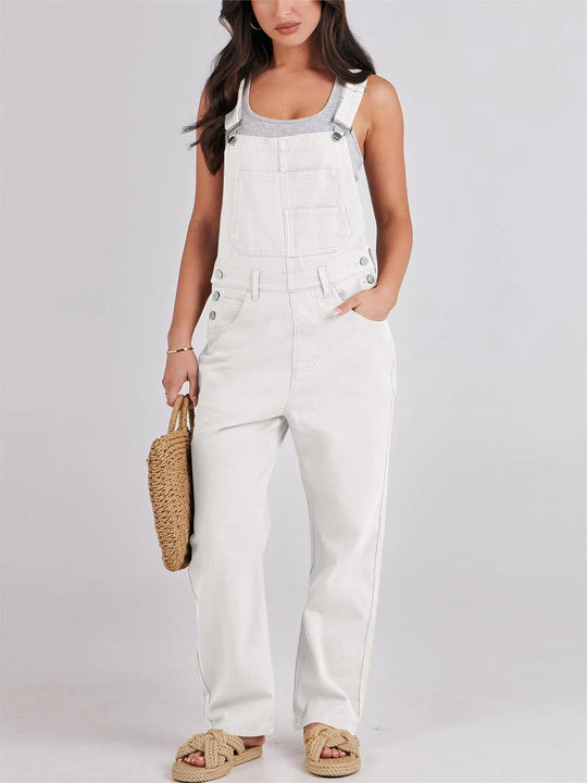 Damen Lässige und bequeme Latzhose Heidi-Mode