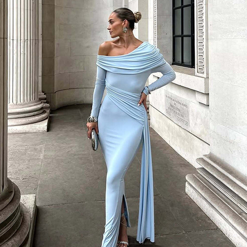 Damen Figurbetontes Abendkleid Heidi-Mode