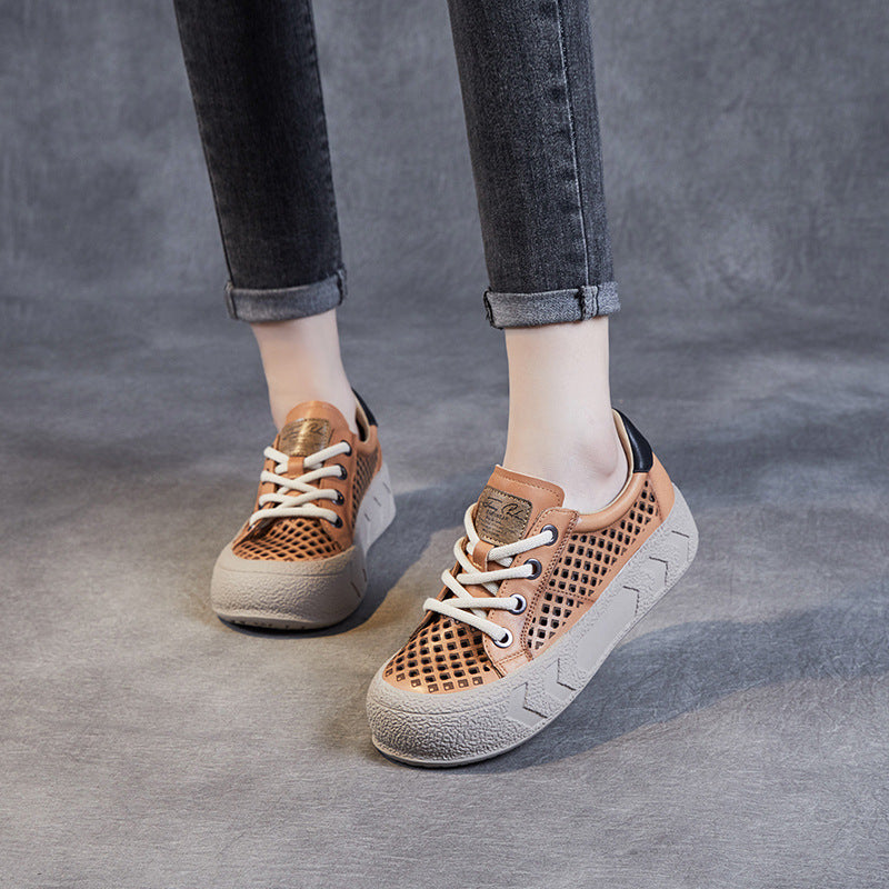 Herren Freizeit Atmungsaktive Mesh Sneaker mit Texturiertem Außensohle Heidi-Mode