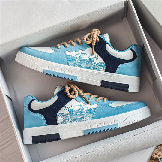 Femme Artistic Low-Top Sneakers Heidi-Mode