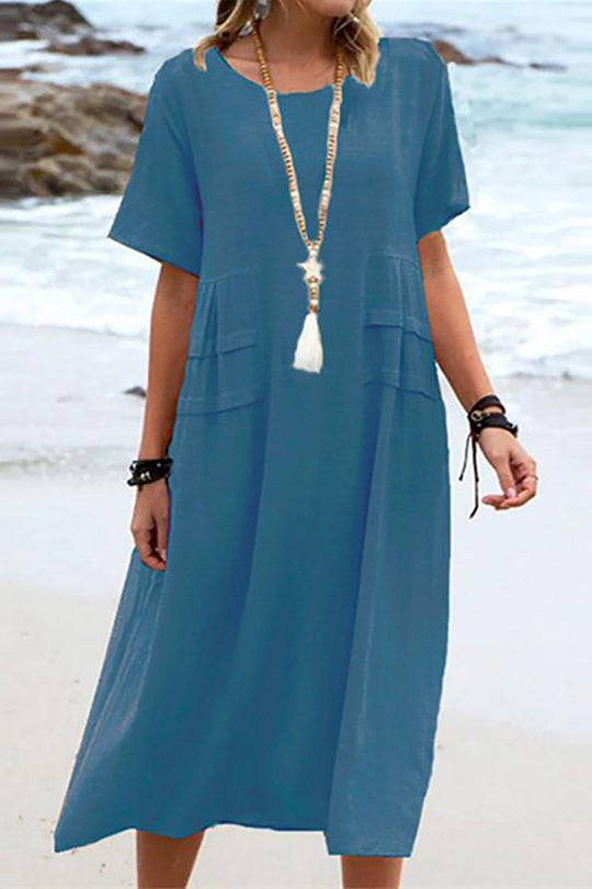Heidi-Mode | Schönes Kleid In Lockerer Passform