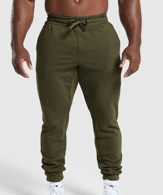 Herren Sportliche Jogginghose mit elastischem Bund und seitlichen Taschen Heidi-Mode