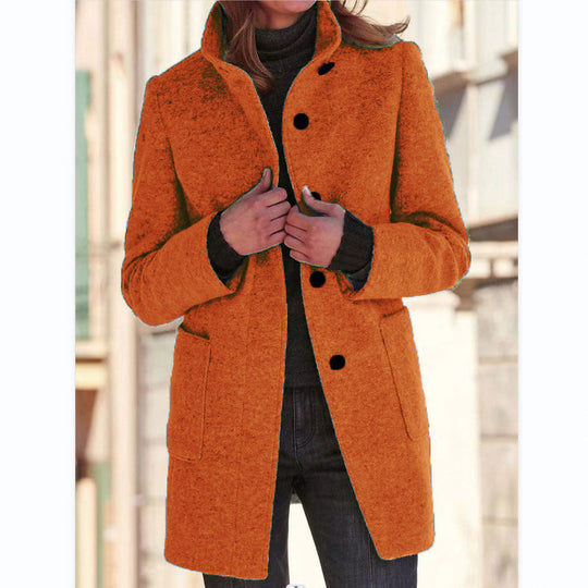 HeidiMode | Stilvoller & Eleganter Button-Down-Mantel