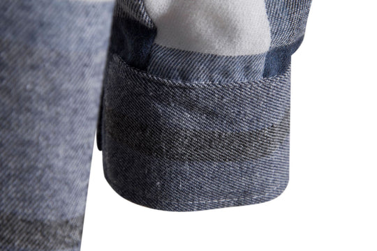 Herren Karo-Hemd mit Kapuze und praktischem Schnitt Heidi-Mode