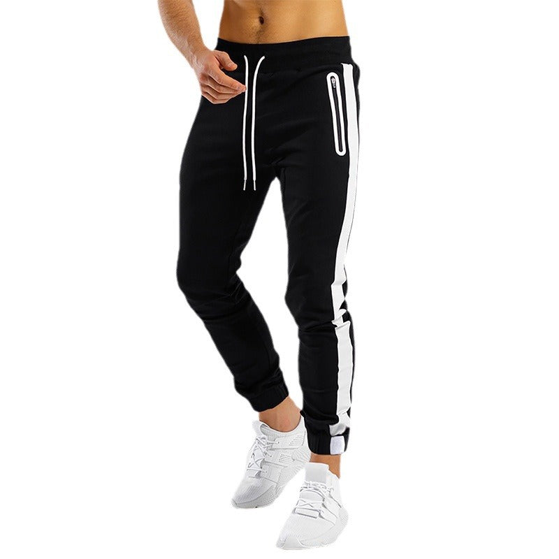 Herren sportliche Jogginghose mit innovativen Seitentaschen Heidi-Mode