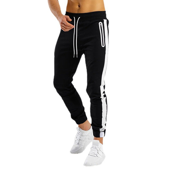 Herren sportliche Jogginghose mit innovativen Seitentaschen Heidi-Mode