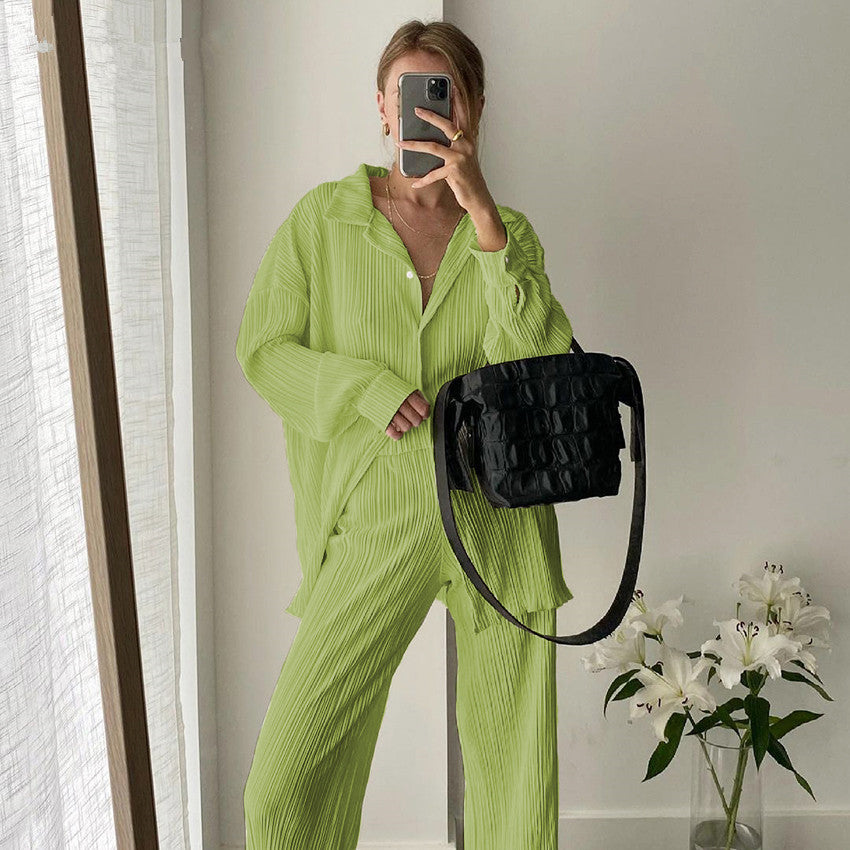Heidi-Mode | Grauen Damen Komplett mit weitem Bein
