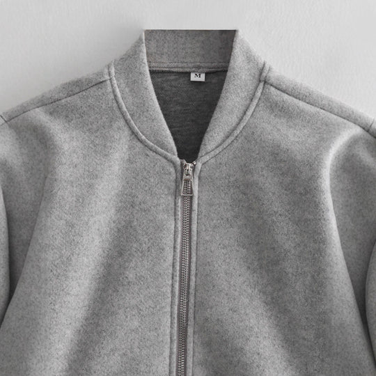 Damen Bomberjacke aus bequemen Material Heidi-Mode