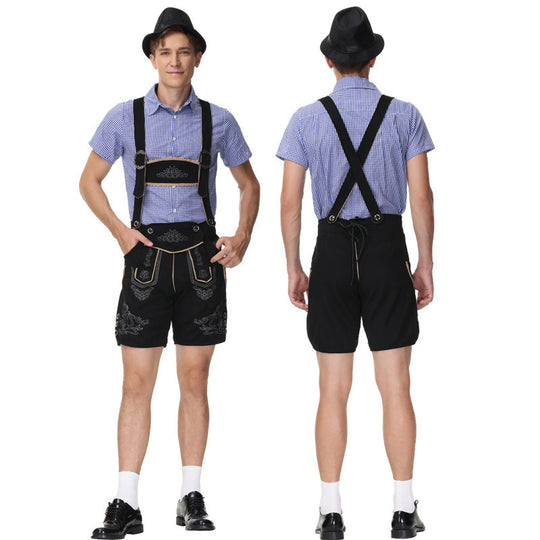 Herren Stilvolles Trachten-Outfit mit aufwändigen Stickereien und modernen Akzenten Heidi