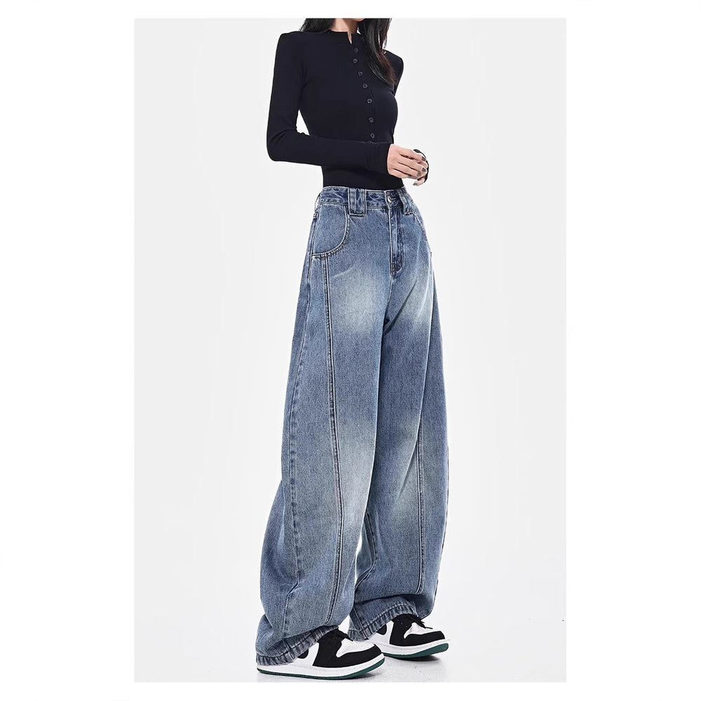 Damen Oversize Jeanshose Heidi-Mode
