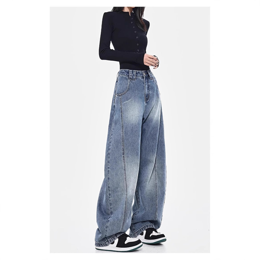 Damen Oversize Jeanshose Heidi-Mode
