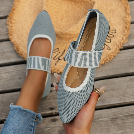 Damen elegante Sling-Ballerinas mit komfortabler Bandage Heidi-Mode