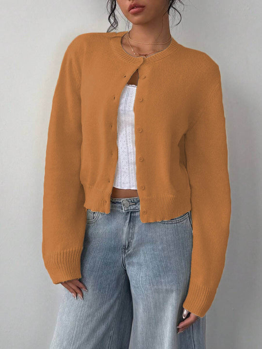 Damen Strickjacke im Oversized-Stil Heidi-Mode