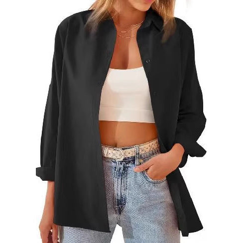 Damen lässige Hemdbluse Heidi-Mode