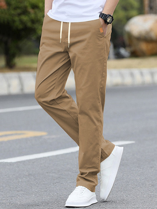 Herren Freizeit-Hose mit atmungsaktivem Material und elastischem Bund Heidi-Mode