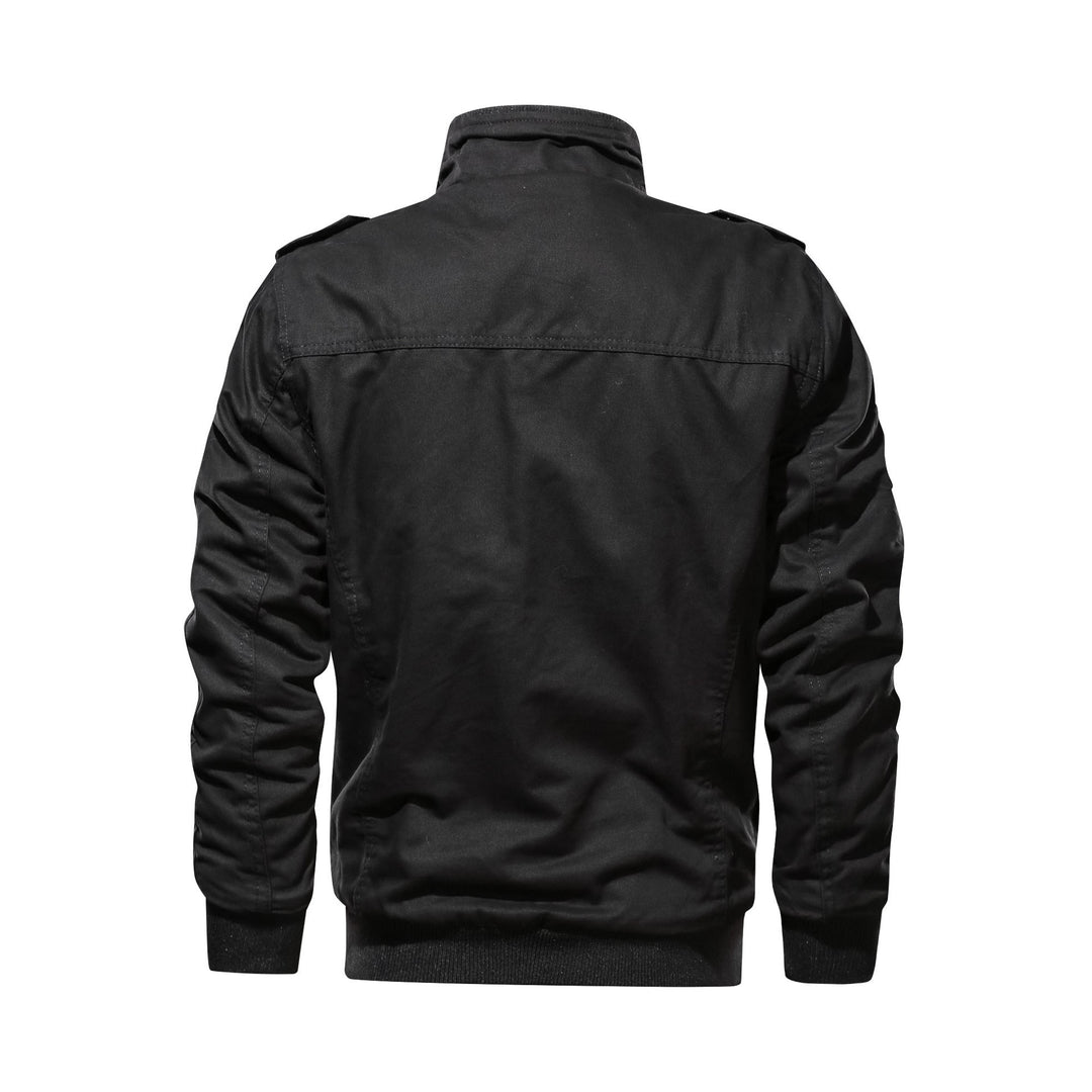 Herren Winterjacke mit funktionalen Taschen und warmem Futter Heidi-Mode