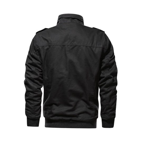 Herren Winterjacke mit funktionalen Taschen und warmem Futter Heidi-Mode