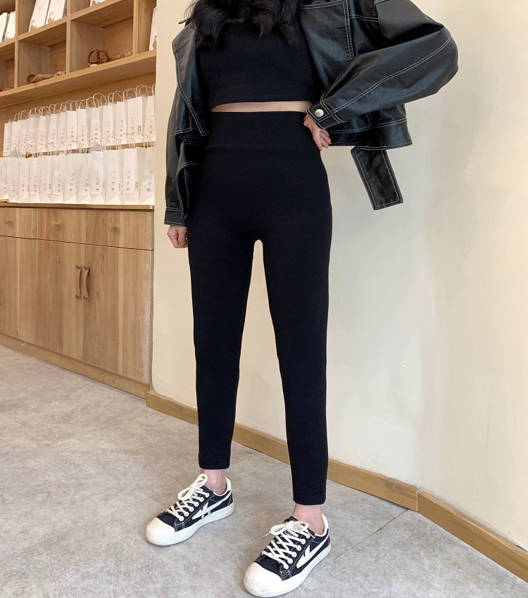 Damen Leggings mit hohem Taillenschnitt Heidi-Mode