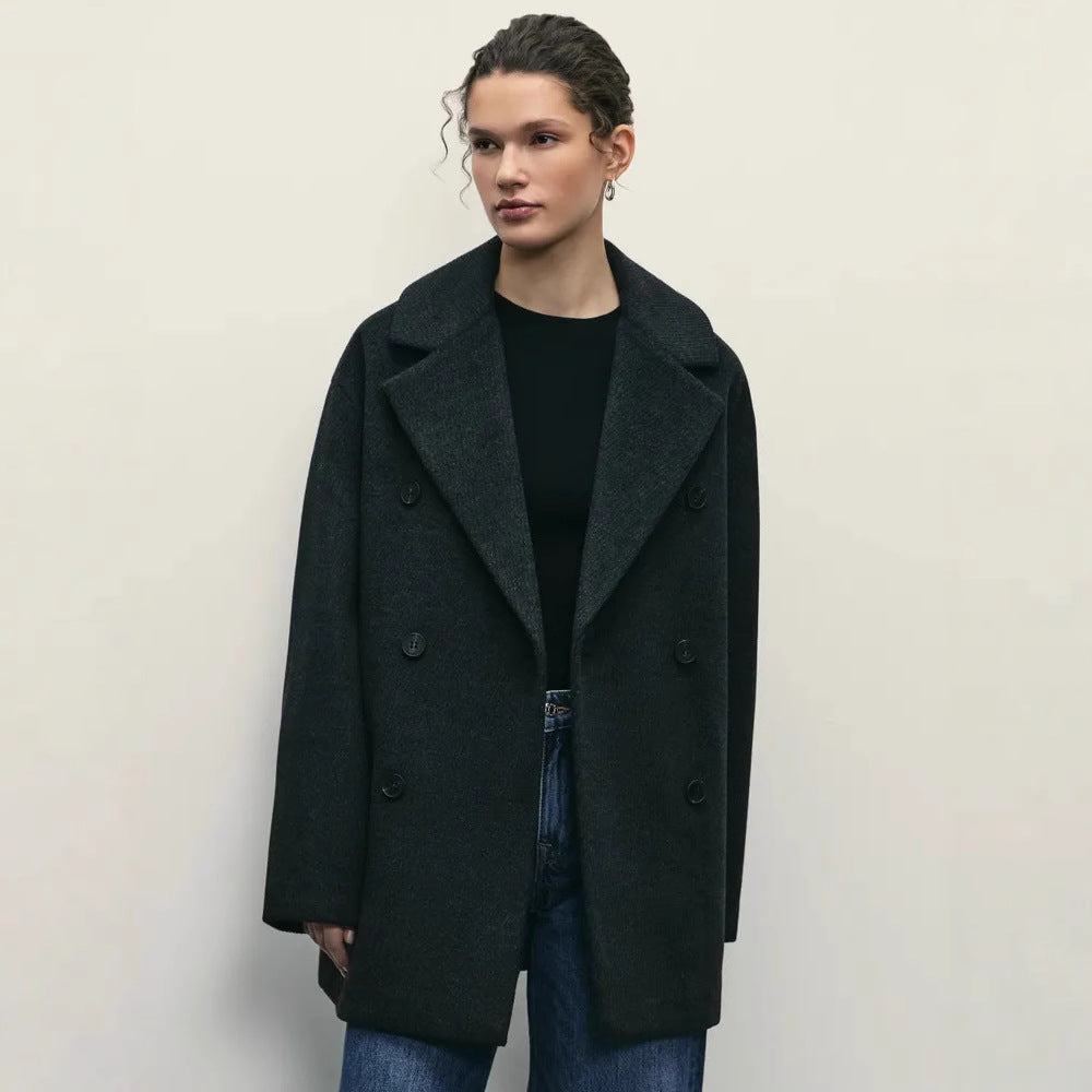 Damen Elegante Doppeltüra-Manteljacke Heidi-Mode