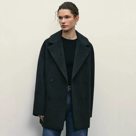 Damen Elegante Doppeltüra-Manteljacke Heidi-Mode