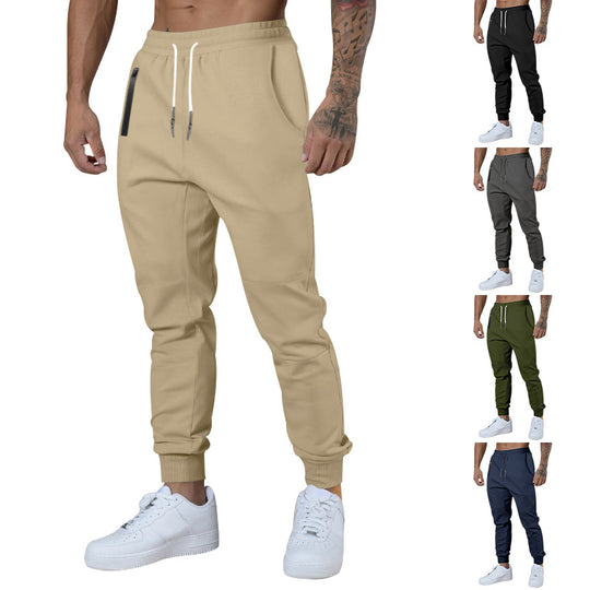 Herren Sportliche Lifestyle-Jogginghose mit elastischem Bund und praktischen Taschen Heidi-Mode