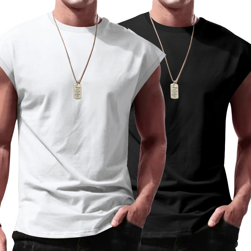 Herren ärmelloses T-Shirt Set Heidi-Mode