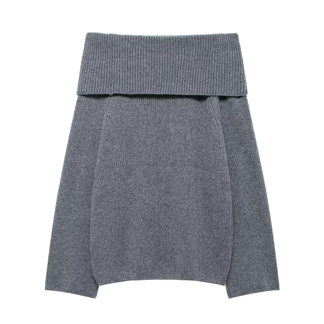 Damen Kuscheliges Strickoberteil Heidi-Mode