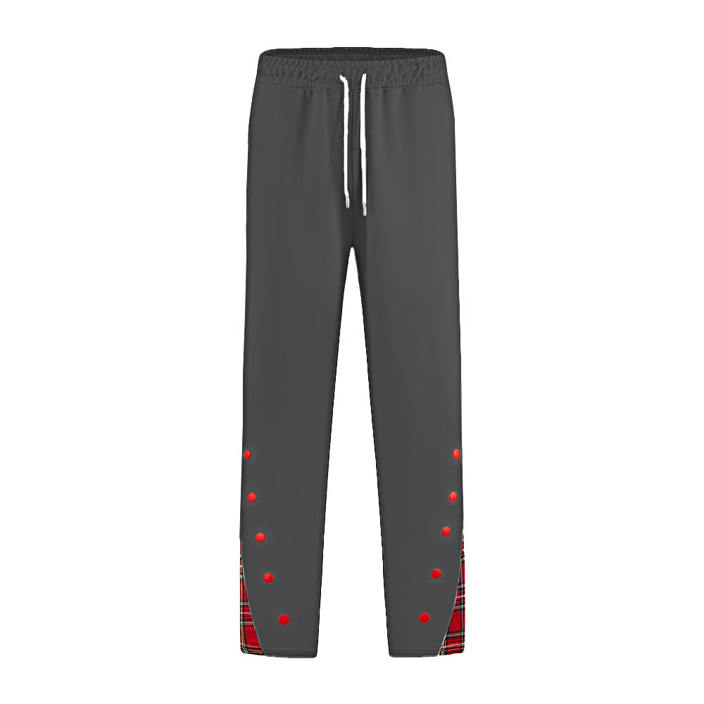 Damen Sportliche Freizeithose mit modischen Akzenten und elastischem Bund Heidi-Mode