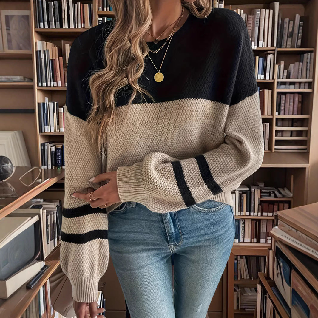 Damen hochwertiger, gestrickter Pullover Heidi-Mode