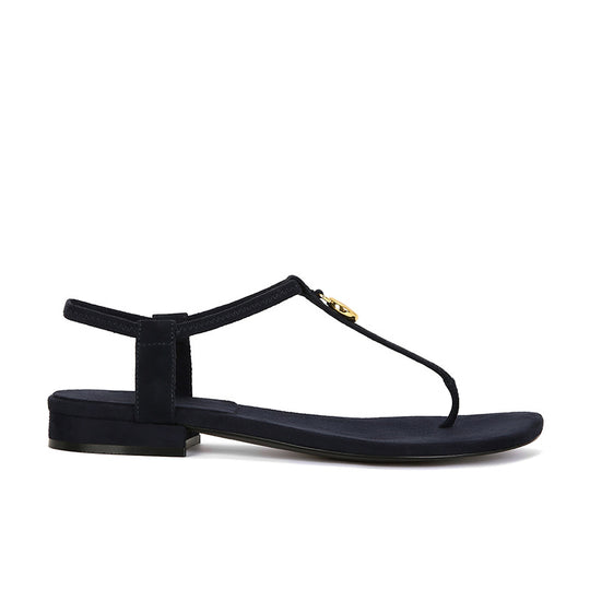Damen Elegante T-Riemen Flache Sandalen Heidi-Mode