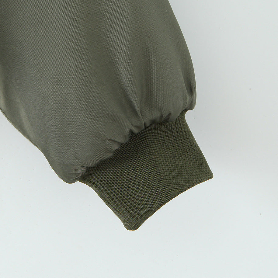 Damen lässige Bomberjacke mit praktischen Taschen Heidi-Mode