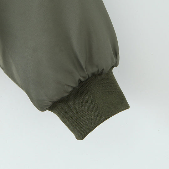 Damen lässige Bomberjacke mit praktischen Taschen Heidi-Mode